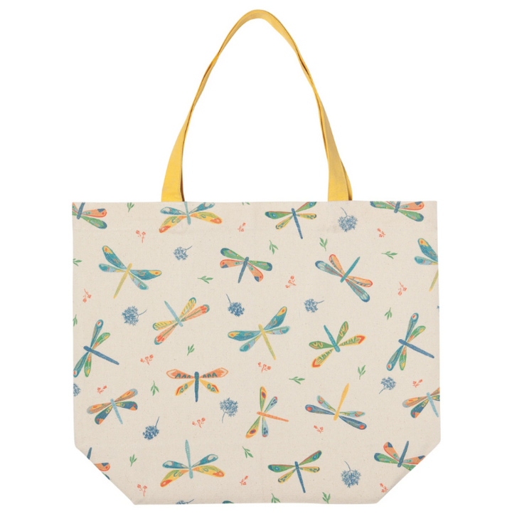 Colourful Dragonfly Tote