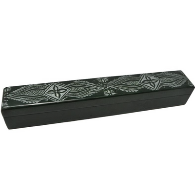 Soapstone Etched Incense Box