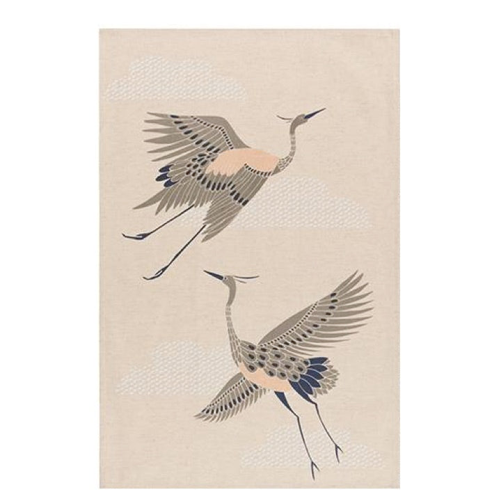 Flight of Fancy Tea Towel | Twin Storks