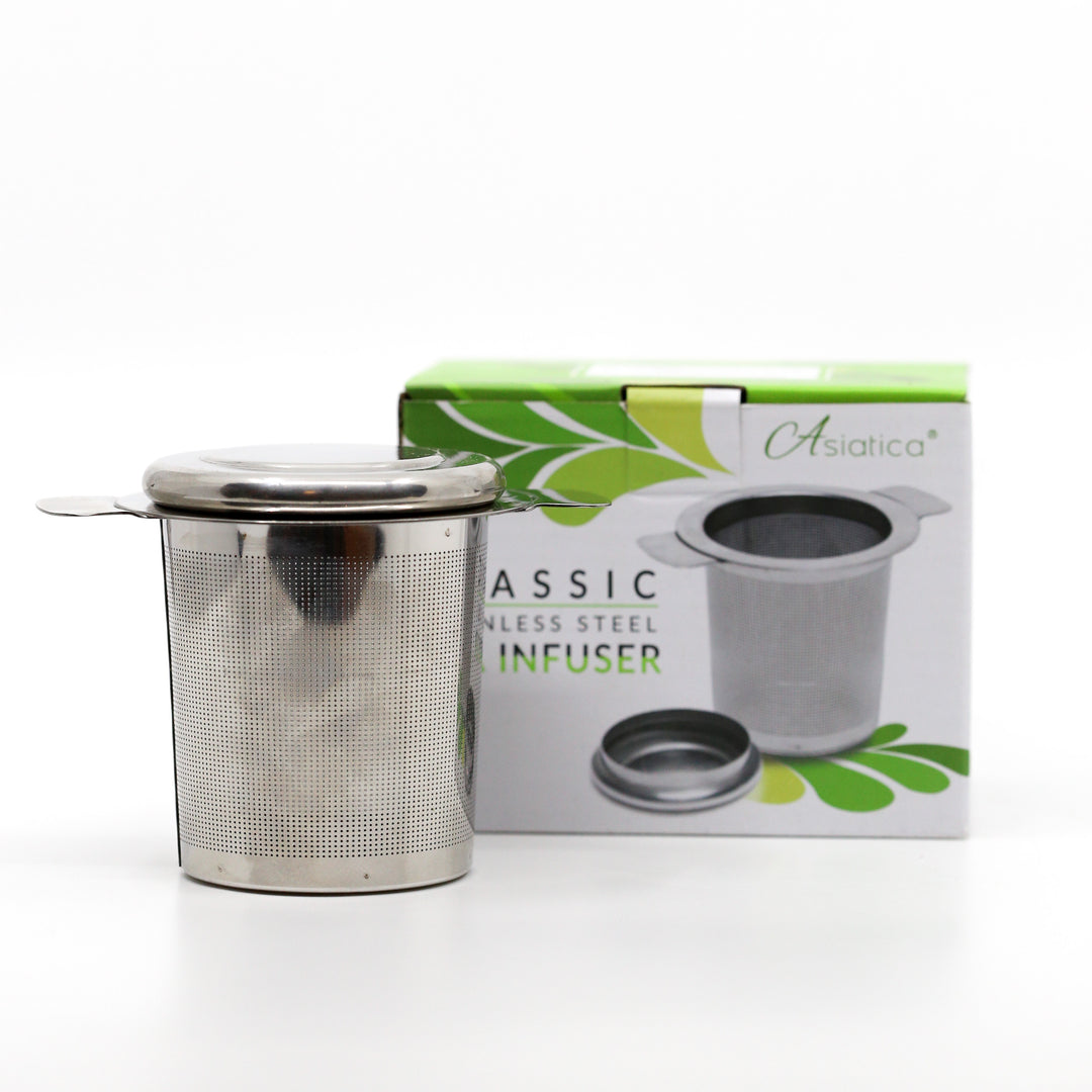 Stainless Steel 2-in-1 Tea Infuser with Lid