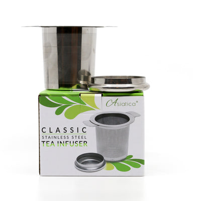Stainless Steel 2-in-1 Tea Infuser with Lid