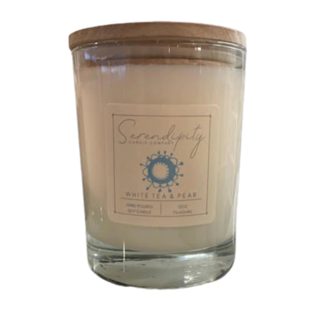 White Tea + Pear Soy Wax Candle