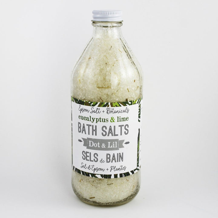 Refreshing Bath Salts | Eucalyptus & Lime