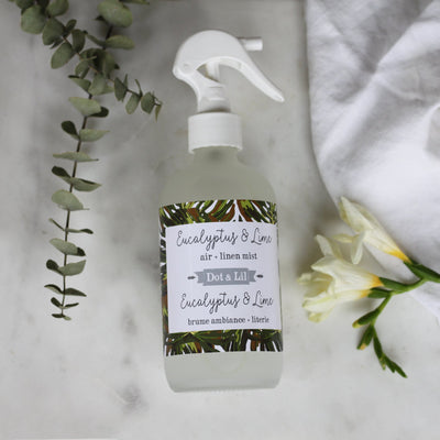 Refreshing Air + Linen Mist | Eucalyptus & Lime