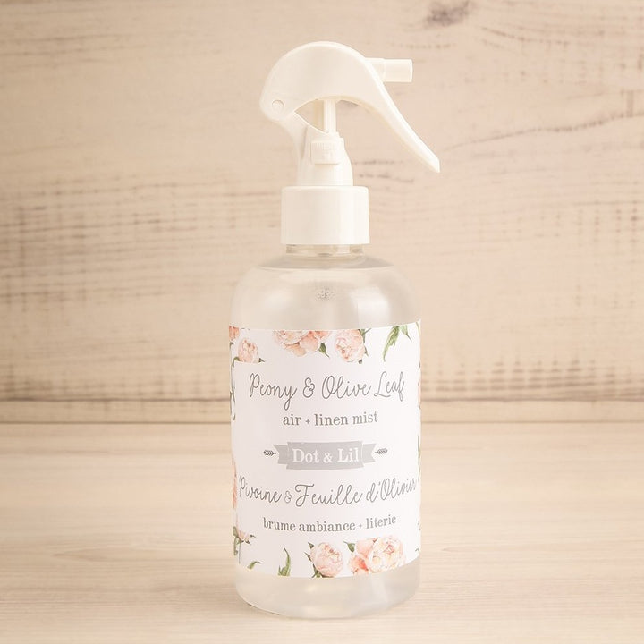 Soothing Air + Linen Mist | Peony & Olive Leaf