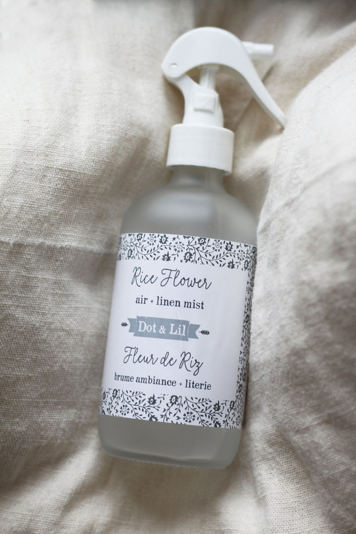 Soothing Air + Linen Mist | Rice Flower